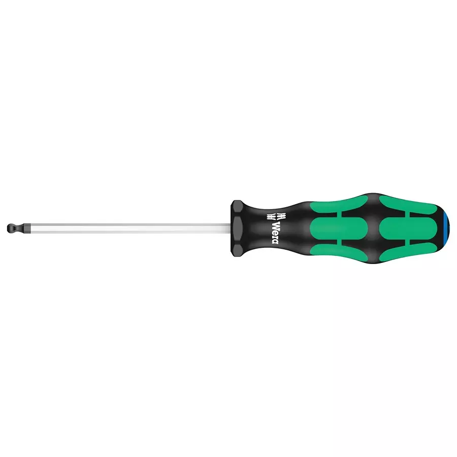 WERA SCREWDRIVER, HEXAGON, BALL, 4X100MM, 22810