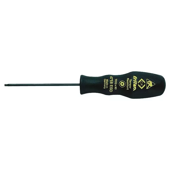 CK TOOLS ESD SCREWDRIVER T10X300, T4718ESD 1030