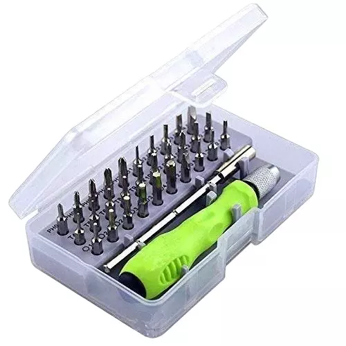 Jhalani Precision ScrewDriver Set 30 Blade Chrome Vanadium Steel For Mobile & Laptop