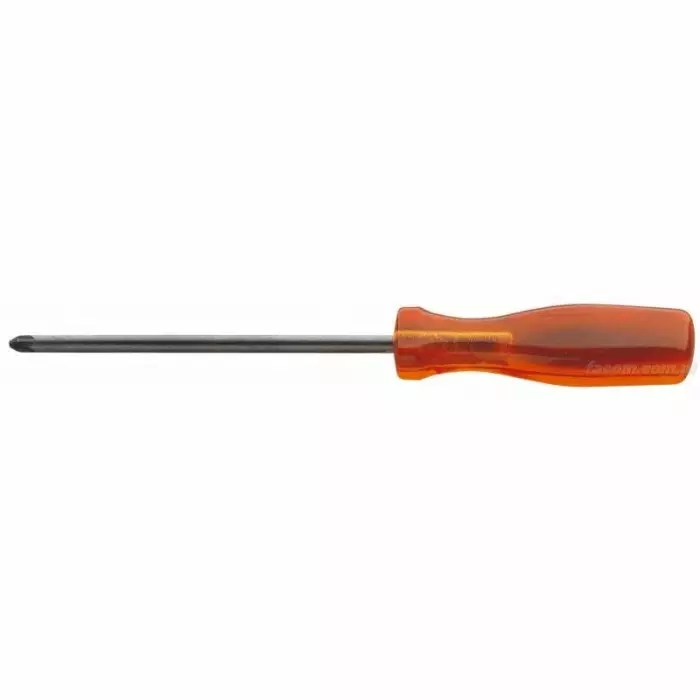 Facom Pozidriv Screwdriver, PZ3 Tip, 150 mm Blade, 260 mm Overall, AD.3X150