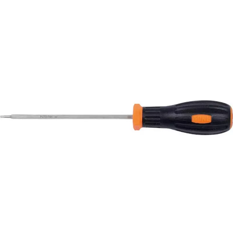 TONE Power Grip Torx Screwdriver Torx (Hexrobe) Tip Type 4 mm Size, PGTD-T8H