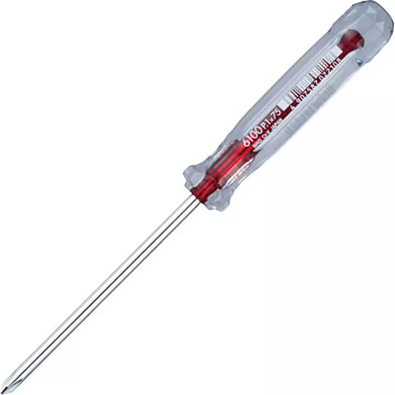 Vessel Crystaline Screwdriver 149.5 mm Overall Length Plus Tip, 6100 +1X75