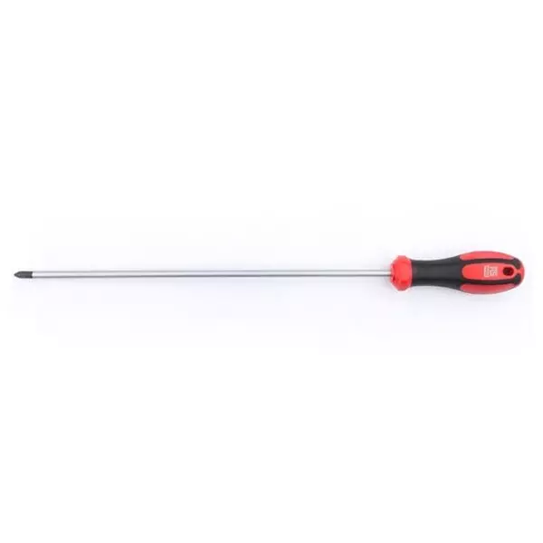RS PRO Pozidriv Screwdriver 300 mm Ergonomic Soft Grip Bi-Material 410 mm, 2539674