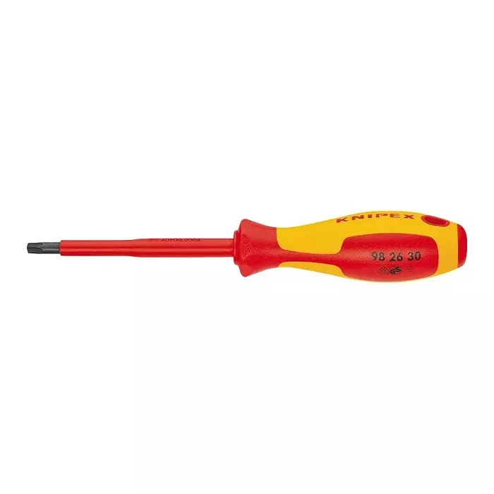 KNIPEX SCREWDRIVER, TORX, T10, 60MM, 160MM, 98 26 10