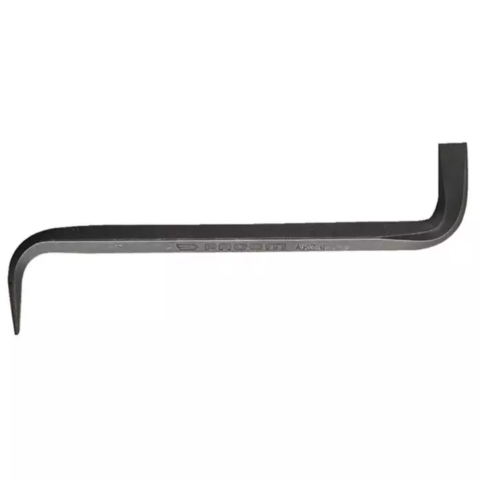 Facom Slotted Right Angle Screwdriver, 8 x 1.2 mm Tip, 17 mm Blade, 123 mm Overall, AKZ.6