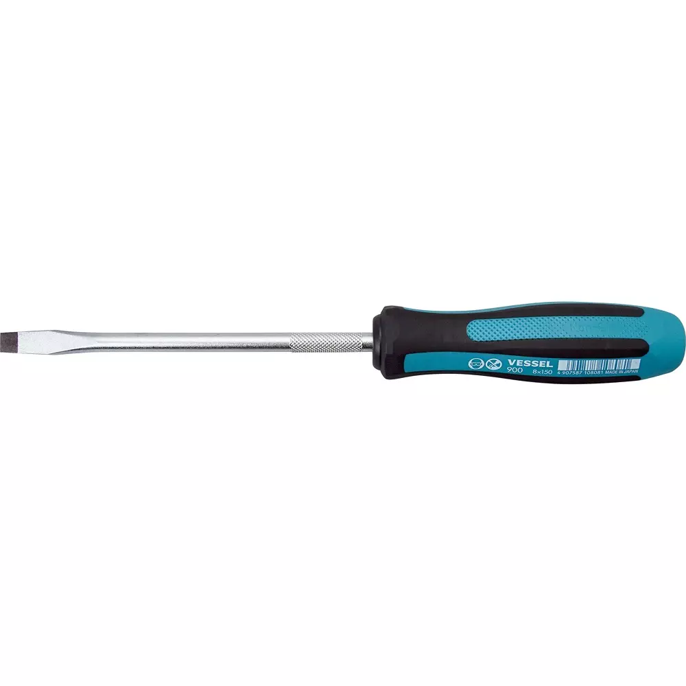 Vessel Megadora Standard Screwdriver 275 mm Overall Length Minus Tip, 900 -8X150