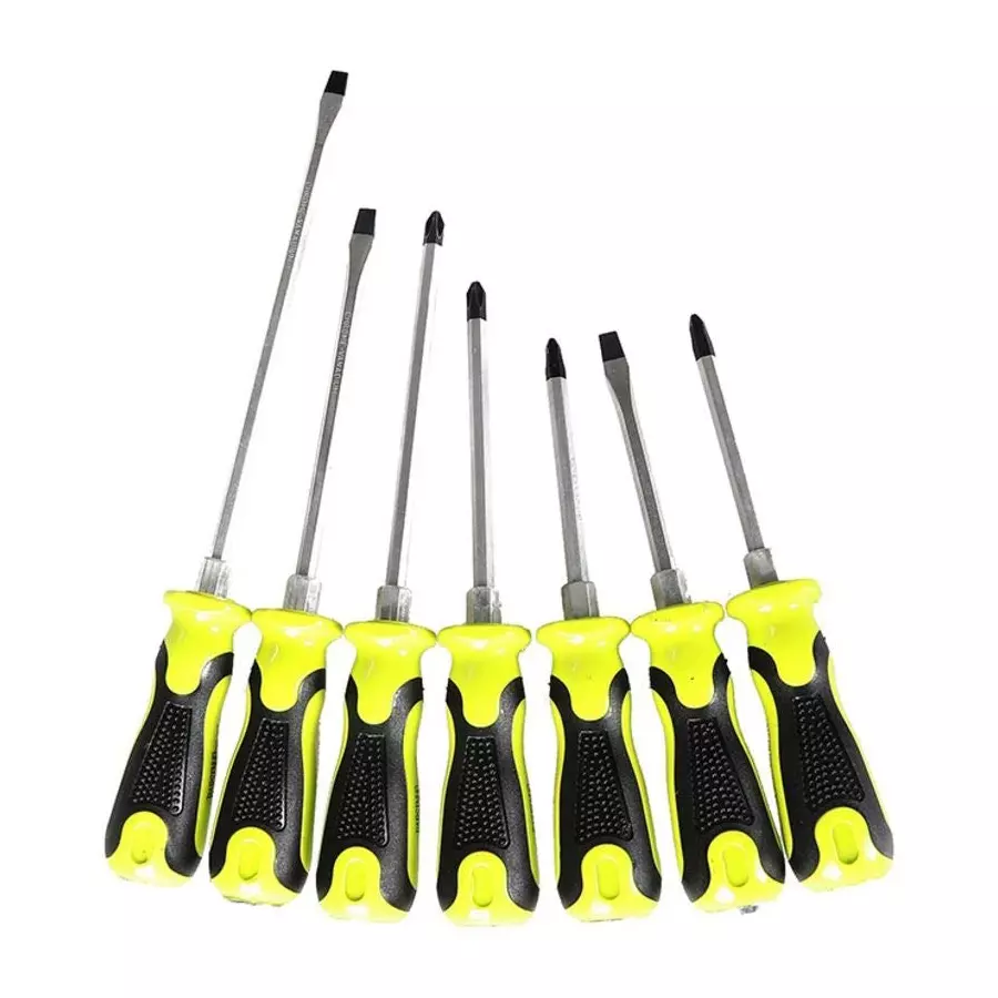 darit-7-pcs-screwdriver-kit-chrome-vanadium-steel-yellow-for-multi-purpose-use-am-285