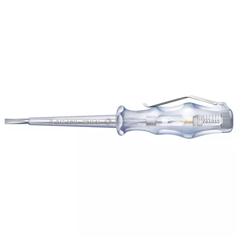 Wera 247 Single Phole Phase Tester with 3.0 mm Blade Diameter, 70 mm Length and 0.5 mm Thickness, 5005655001