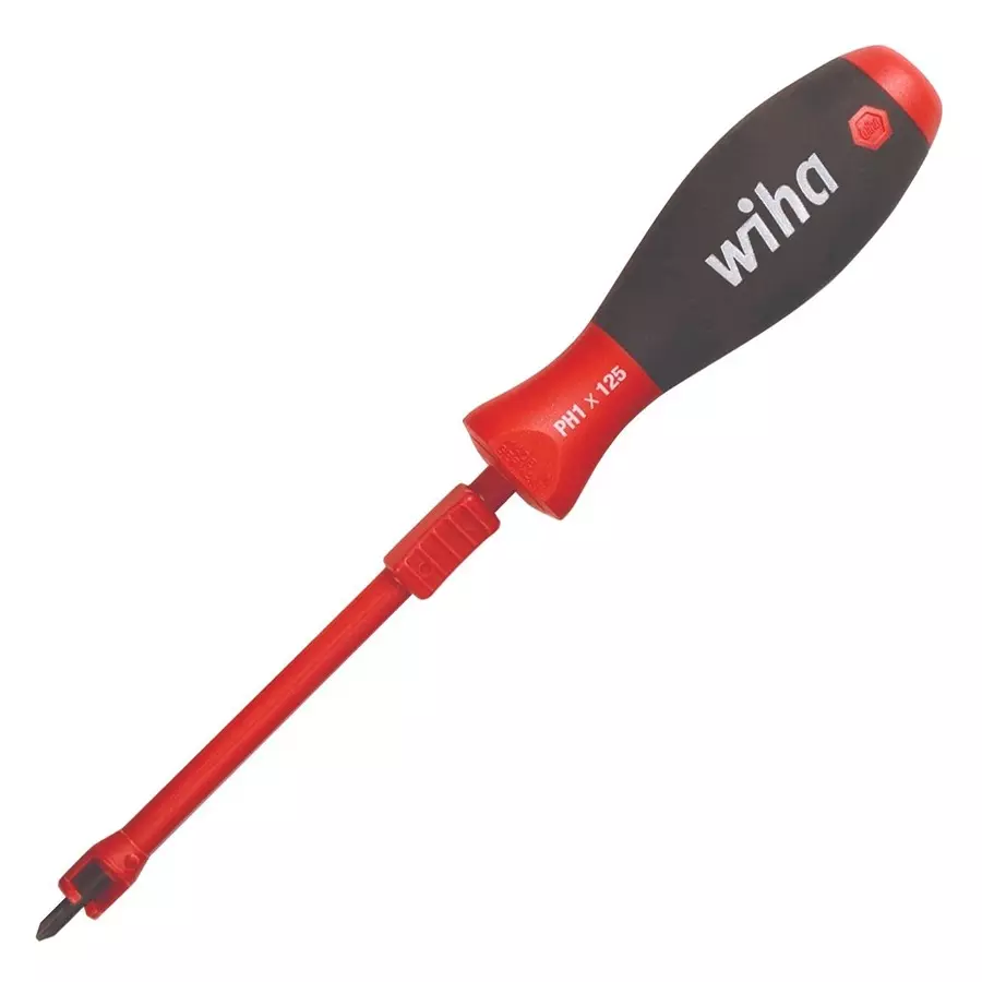 WIHA SCREWDRIVER, PHILLIPS, PH1, 125MM, 34502
