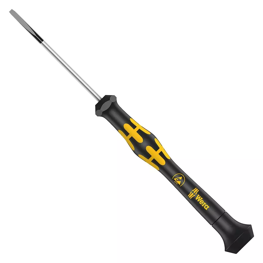 WERA SCREWDRIVER, PRECISION, SLOT, 3.0X80MM, 030105