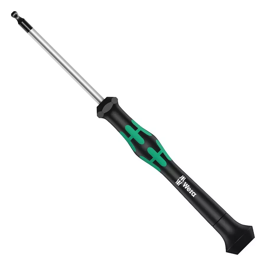 WERA SCREWDRIVER, HEXAGON, BALL END, 1.3MM, 118089