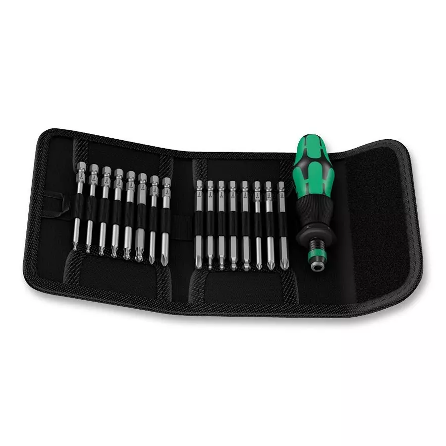 WERA ASSORTMENT, BIT, WITH BALL END BITS, KRAFTFORM KOMPAKT 60 KUGELKOPF