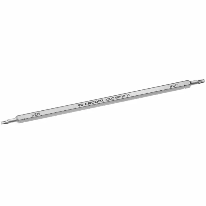 Facom Resistorx Reversible Screwdriver Blade, IPR10, IPR15 Tip, ATMZ.XRP10-15