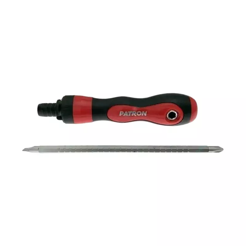PATRON 2 in 1 Telescopic Adjustable Screwdriver 3 Reverse Positions PH2 x 6 mm, P-8152R