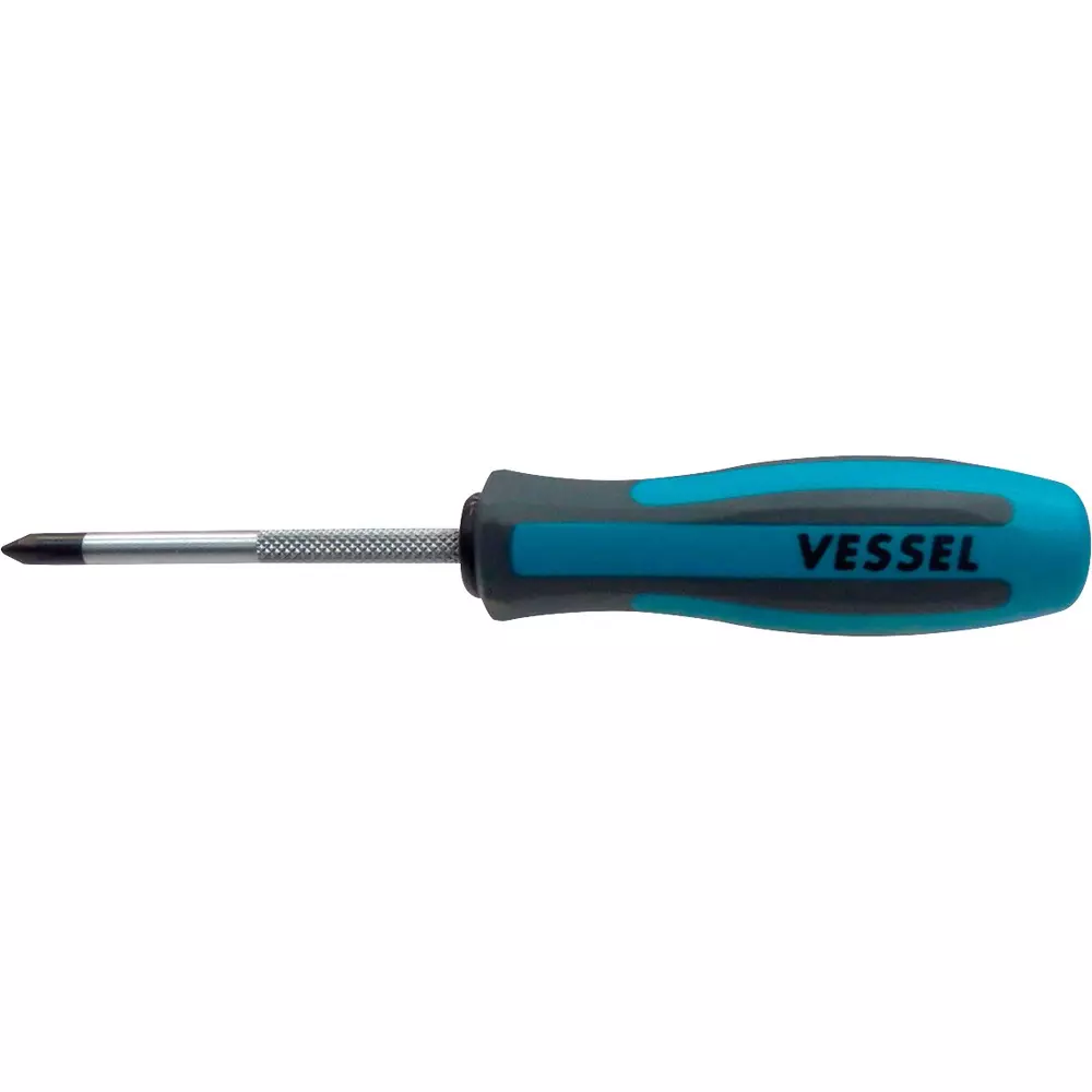 Vessel Megadora Standard Screwdriver 175 mm Overall Length Plus Tip, 900-1-75