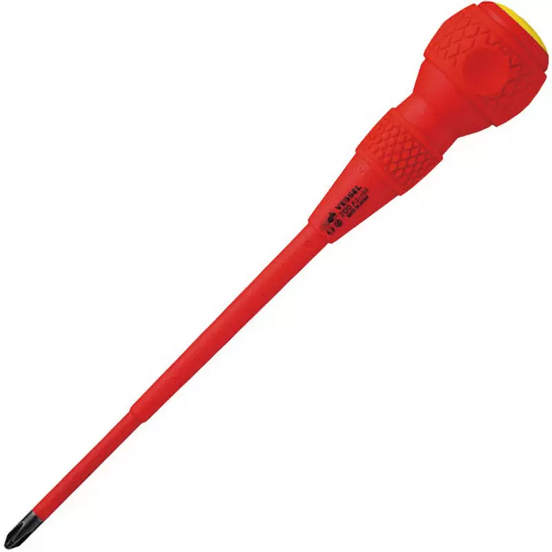 Vessel Ball Grip Insulated Screwdriver Plus Tip, 200 +2X150