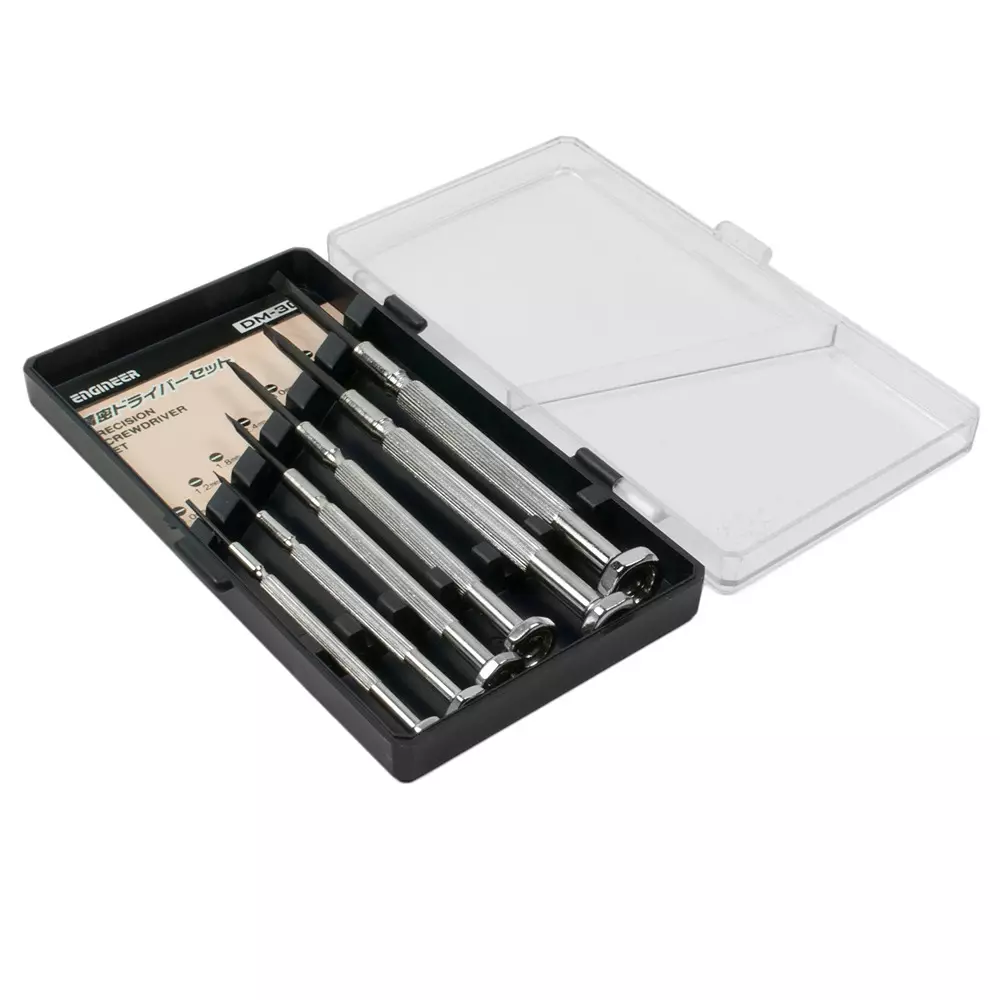 engineer-slotted-precision-screwdriver-set-dm-30