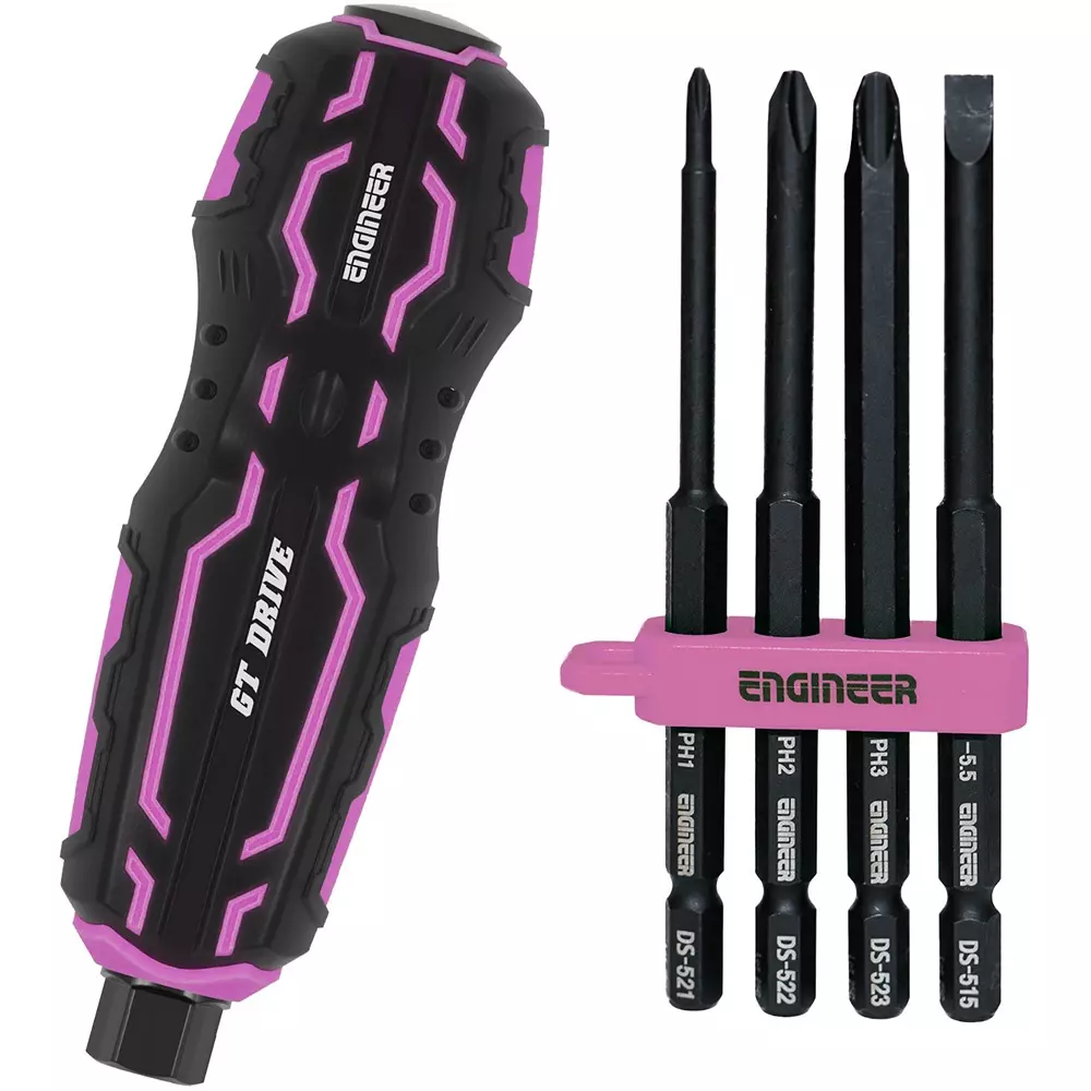 Engineer Electrician Screwdriver 194.5 mm Overall Length, DZ-73P