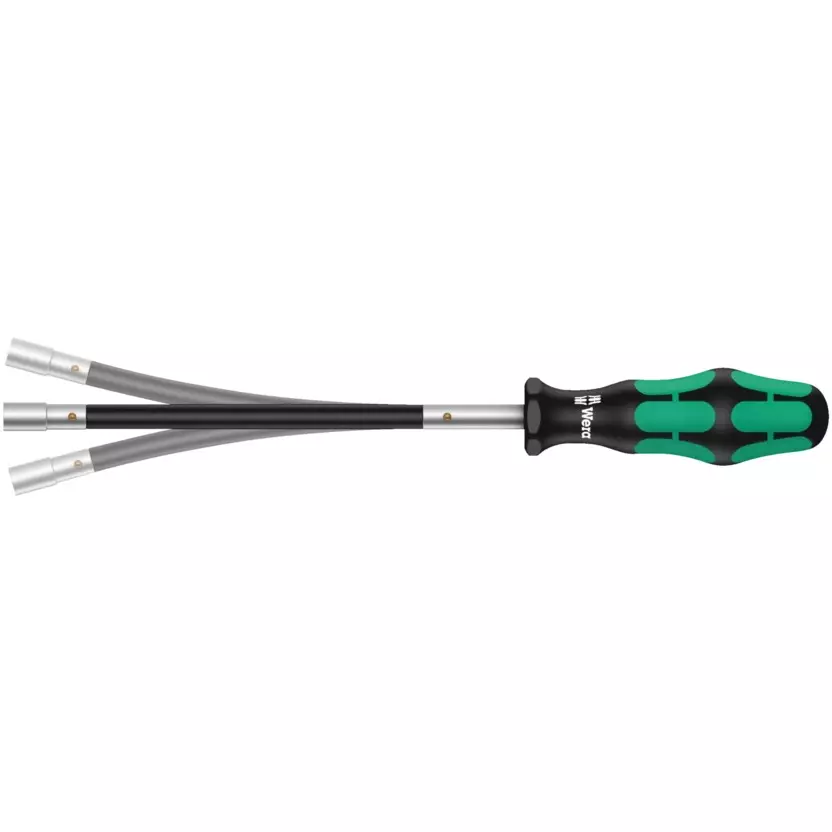 Wera 391 Hose Clamp Screwdriver with 167 mm Blade Length and 6 mm Tip Size, 5028148001
