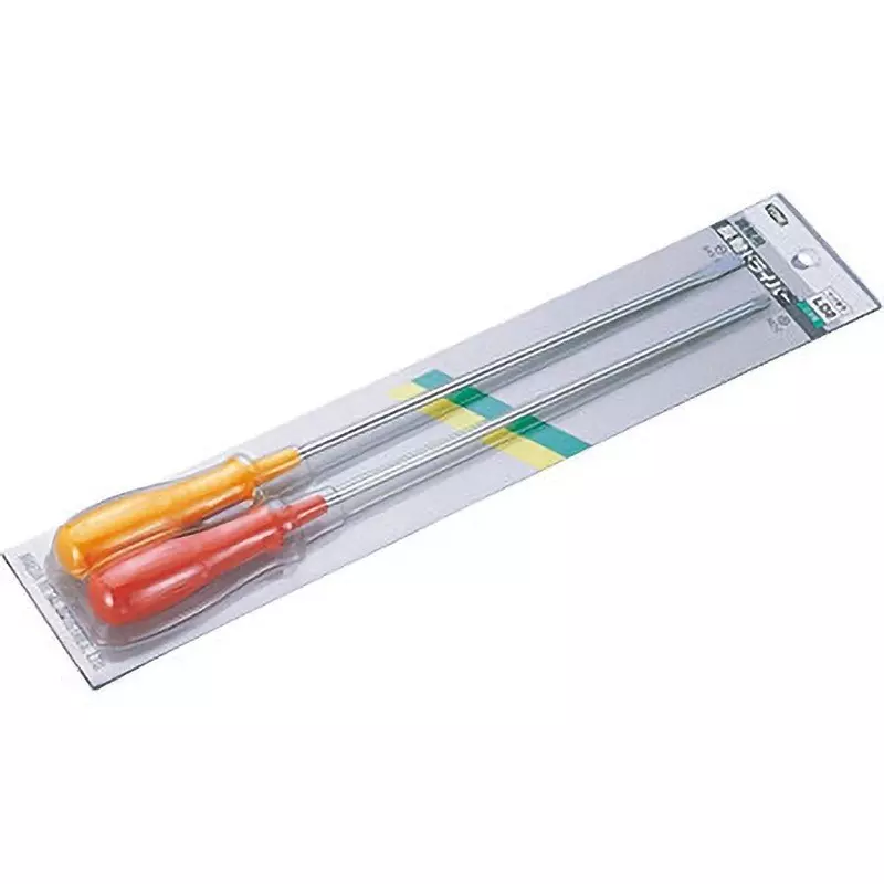 TONE Long Axis Driver Set (-)0.8x6.0/(+)No.2 Rasin Grip, LD2