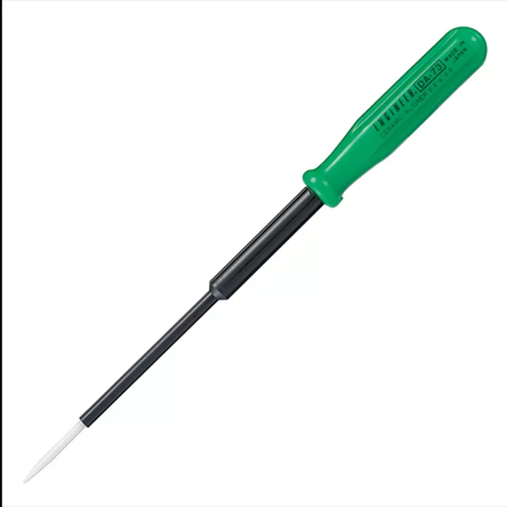Engineer Ceramic Adjustment Screwdriver 149 mm Overall Length Minus Tip, DA-73