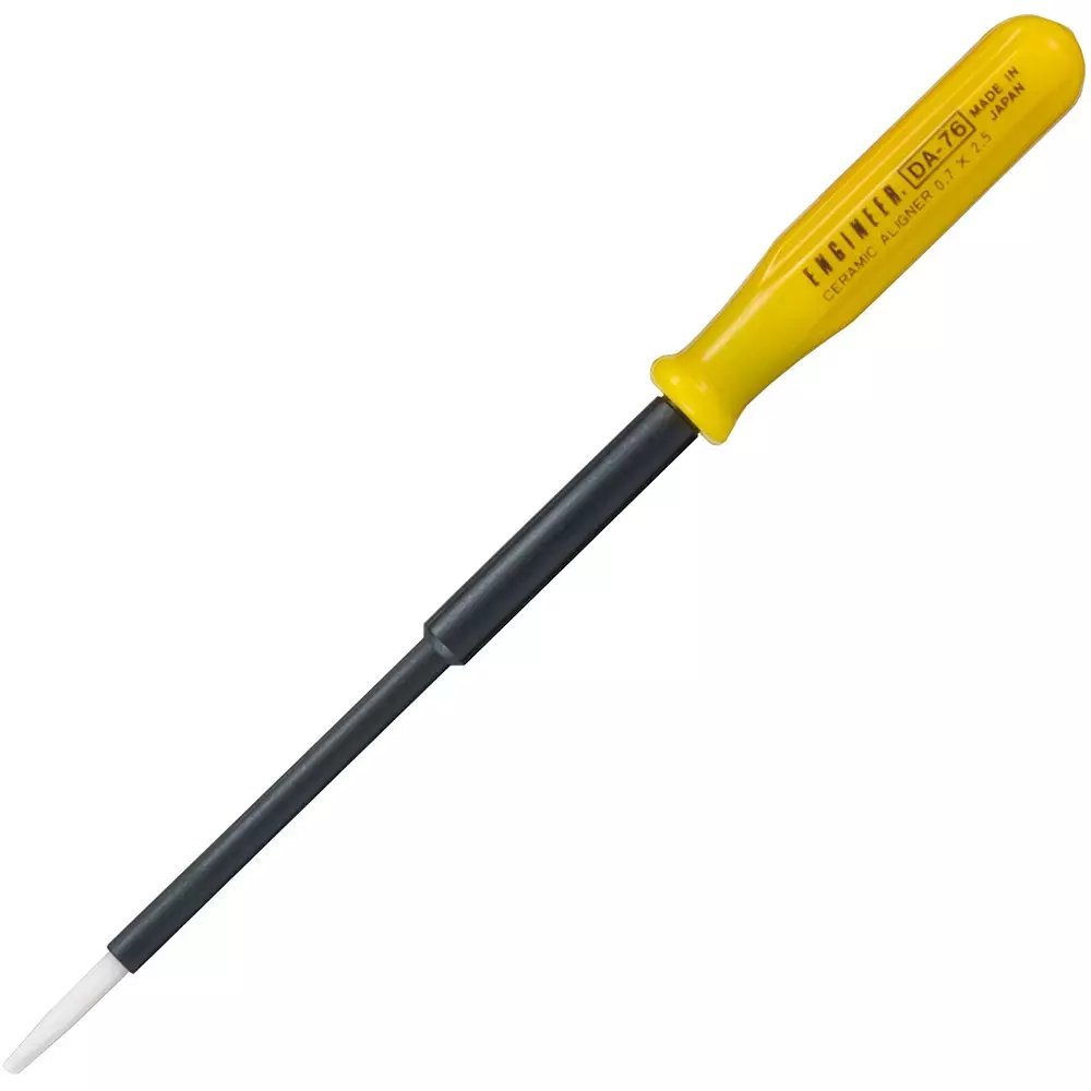 Engineer Ceramic Adjustment Screwdriver 148 mm Overall Length Minus Tip, DA-76