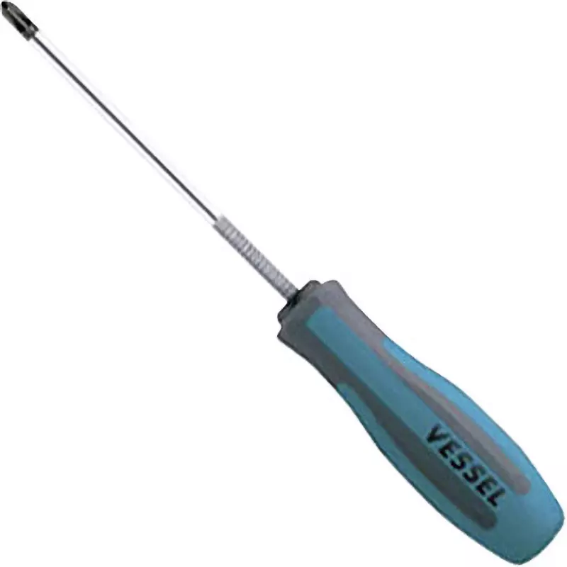 Vessel Megadora Positive Screwdriver 150 mm Shaft Length, S-903 PZ3X150