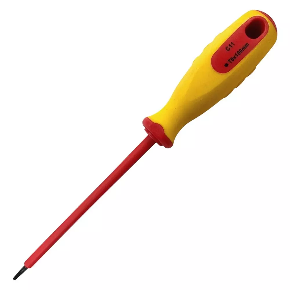 MULTICOMP PRO Vde Insulated Screwdriver T6 Torx Tip Size, MP016319