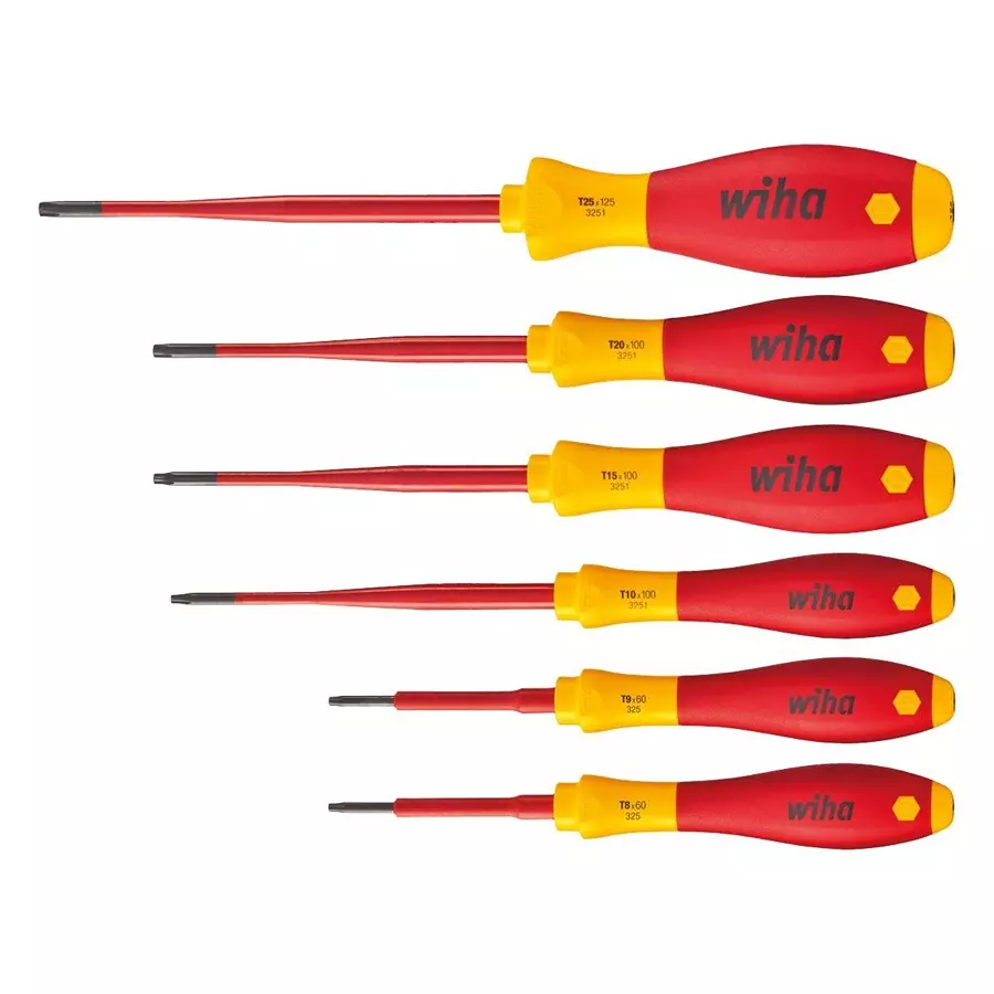 WIHA SCREWDRIVER SET, 6PC, 36558
