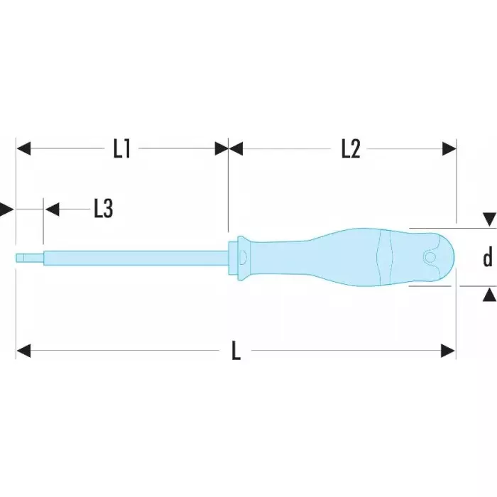 facom-slotted-insulated-screwdriver-65-mm-tip-200-mm-blade-vde1000v-320-mm-overall-at65x200ve