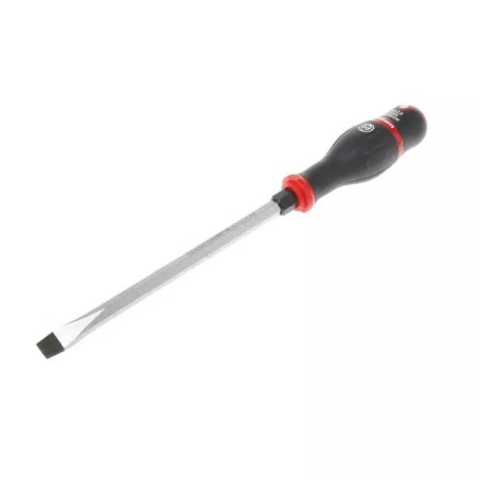 Facom SlottedScrewdriver, 12 mm Tip, 200 mm Blade, ATWH12X200CK