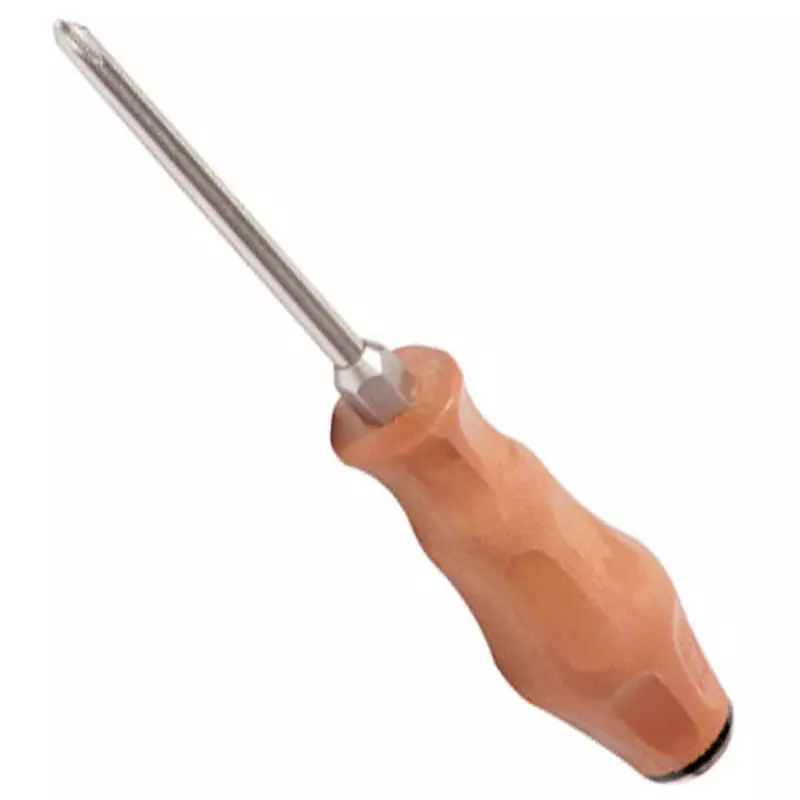 TONE Non-Slip Screwdriver (Go-Through) Plus Tip Type No.3 Size, PWPD-003