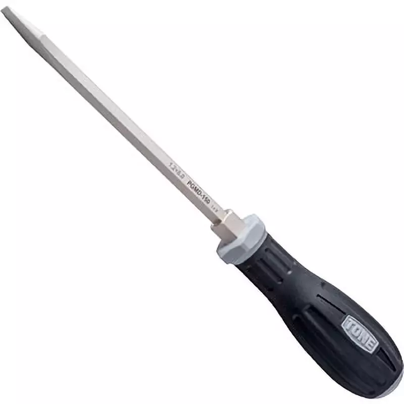 TONE Power Grip Screwdriver Minus Tip Type 8x1.2 mm Size, PGMD-150
