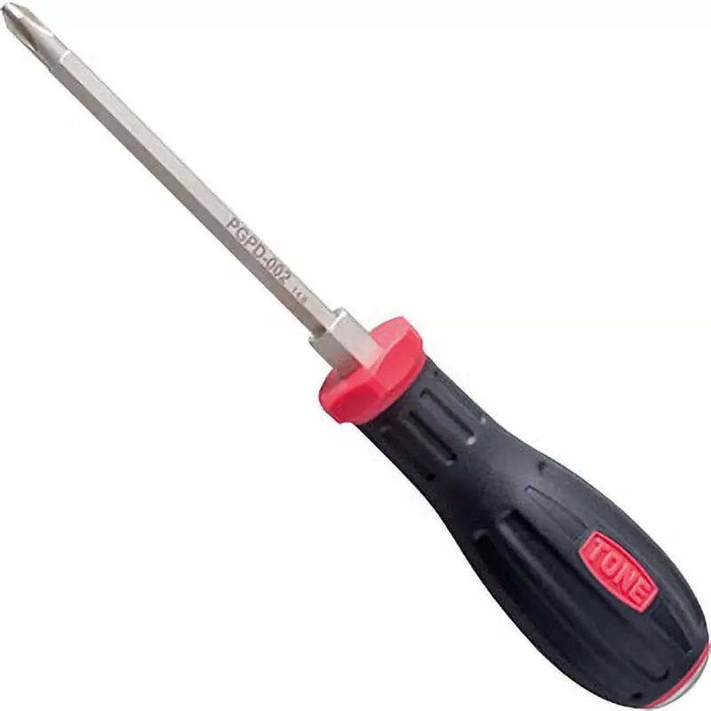 TONE Power Grip Screwdriver Plus Tip Type No.2 Size, PGPD-002