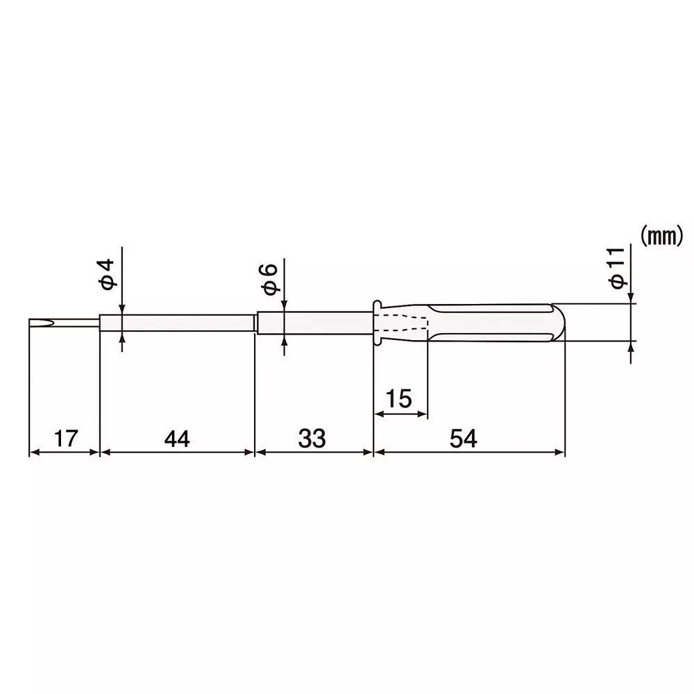 engineer-ceramic-adjustment-screwdriver-148-mm-overall-length-minus-tip-da-72