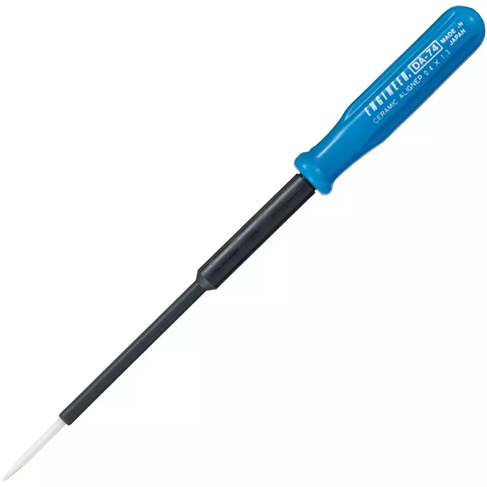 Engineer Ceramic Adjustment Screwdriver 149 mm Overall Length Minus Tip, DA-74