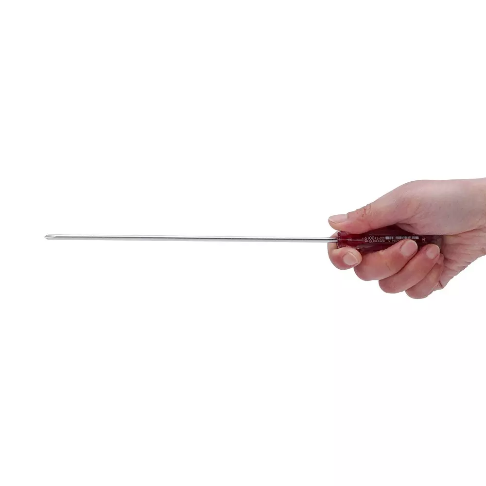 vessel-crystaline-screwdriver-2745-mm-overall-length-plus-tip-6100-2x200
