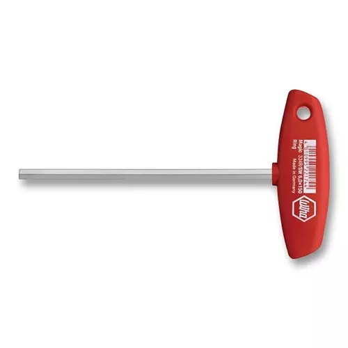 WIHA DRIVER, T HANDLE, HEXAGON, 2.5MM, 00906