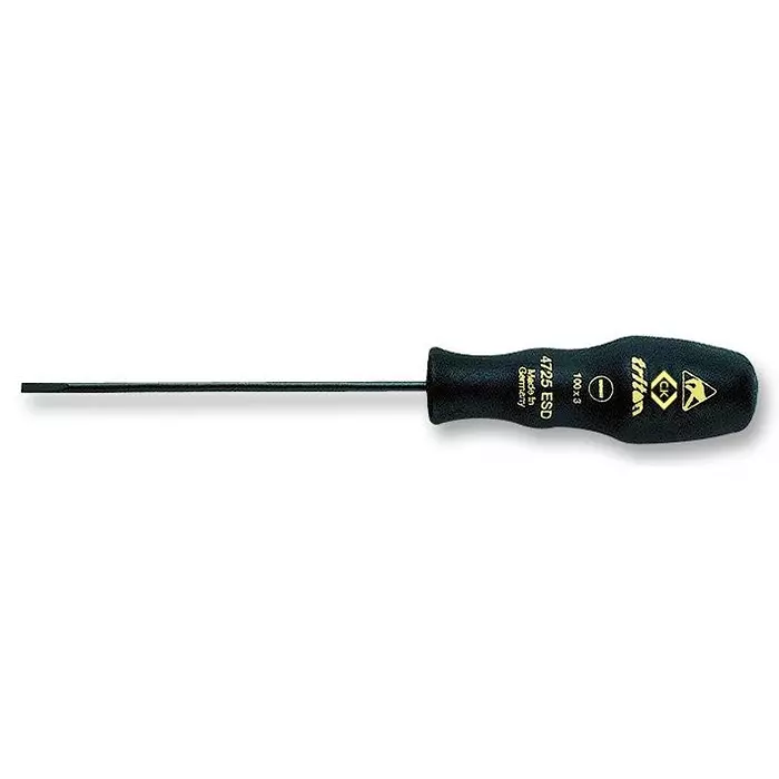 CK TOOLS SCREWDRIVER, ESD, SLOT, 100MM, T4725ESD 04