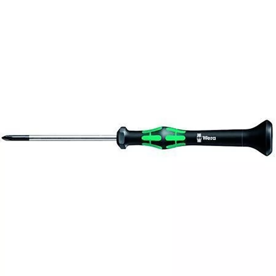 WERA 2050 PH0 x 2 3/8" Kraftform Series Micro Screwdriver- Phillips screws, 05118022001