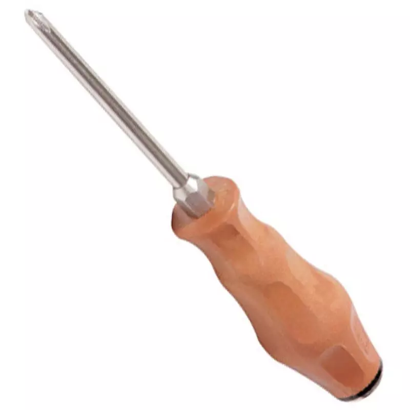 TONE Non-Slip Screwdriver (Go-Through) Plus Tip Type No.2 Size, PWPD-002