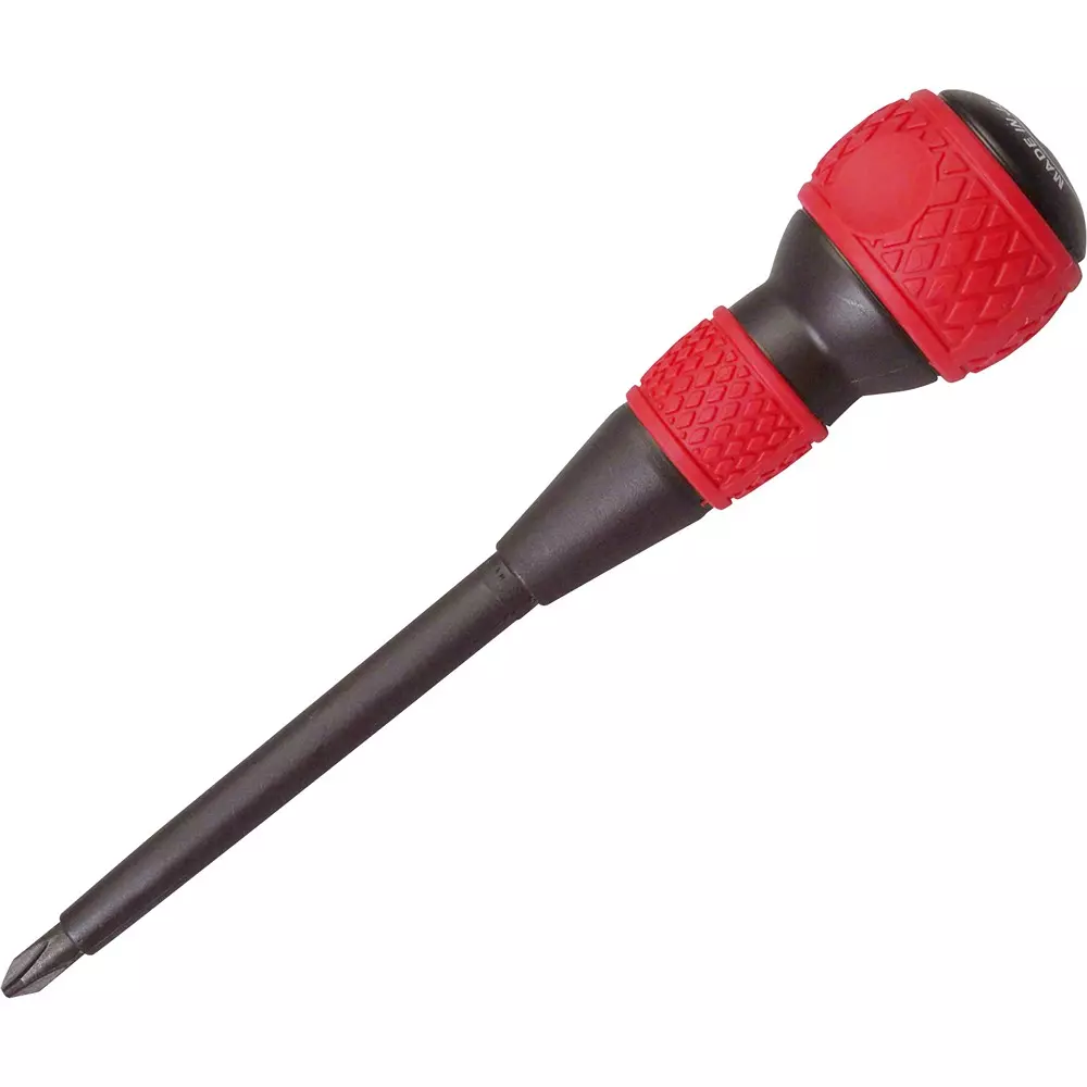Vessel Ball Grip Screwdriver 200 mm Overall Length, 225 +2X100