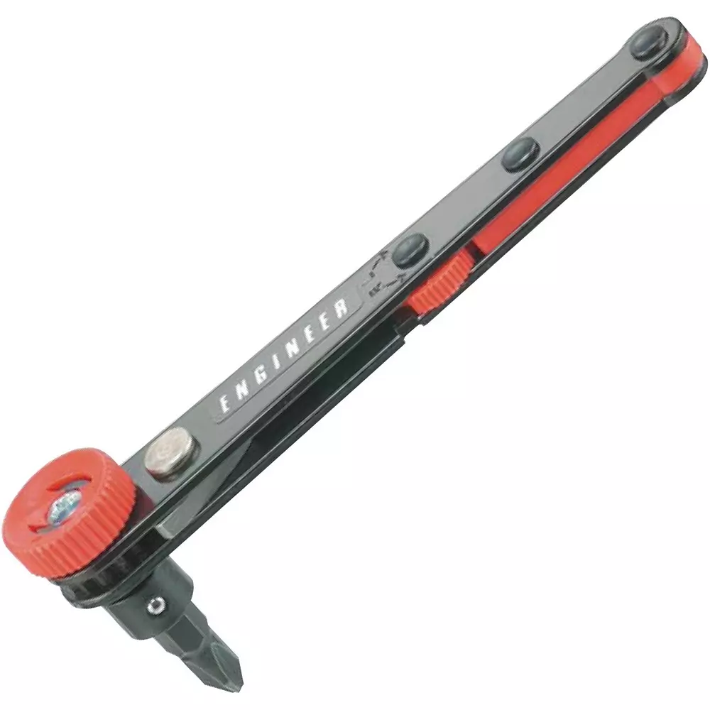 Engineer Offset Ratchet Screwdriver 110 mm Overall Length, DR-05