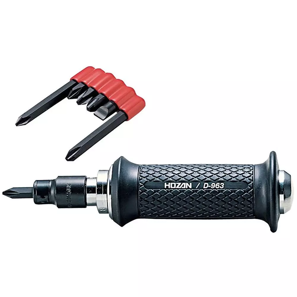 HOZAN Impact Screwdriver 36/80 mm Overall Length, D-963