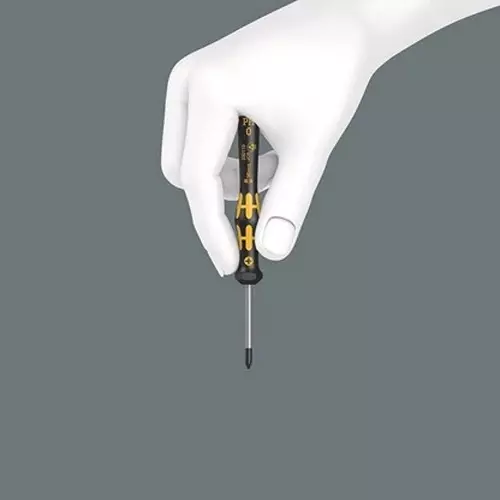 wera-1578-a-esd-micro-screwdriver-with-050-mm-blade-thickness-30-mm-width-and-80-mm-length-for-slotted-screws-5030105001