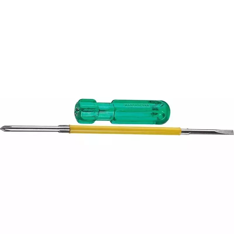iMTSP 2 in 1 Screwdriver Flat & Phillips Type 5 mm Tip and 150 mm (6 inch) Length