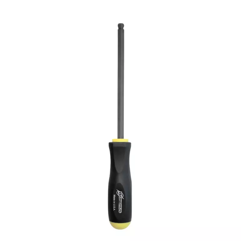 Bondhus ProGuard Ball End Screwdriver Extra Long 1.27 mm (0.050 inch) Size and 326 mm Length, 3702