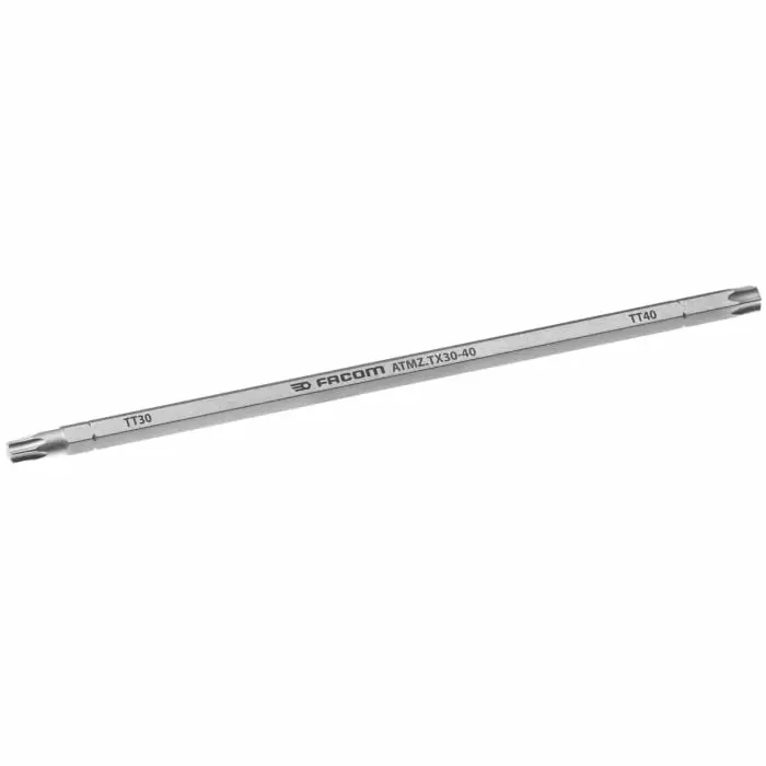 Facom Resistorx Reversible Screwdriver Blade, TT30, TT40 Tip, ATMZ.TX30-40