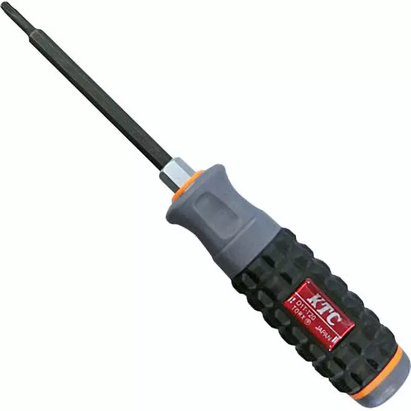 Ktc T-Type Torx Driver Resin Grip T20 100 mm Shaft, D1T-T20