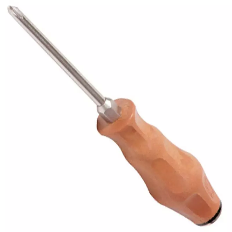 TONE Non-Slip Screwdriver (Go-Through) Plus Tip Type No.1 Size, PWPD-001